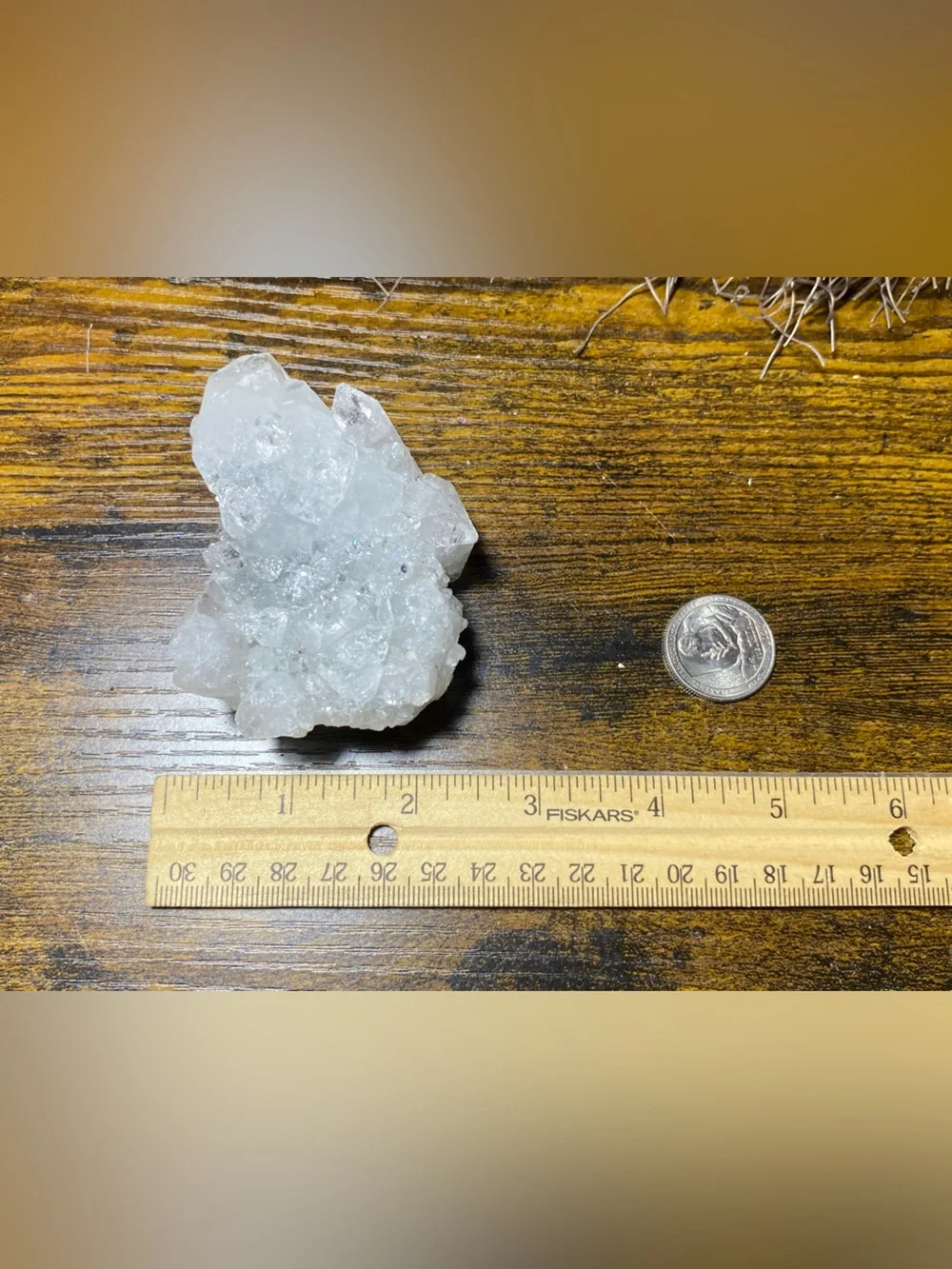Apophyllite Stalactite Cluster